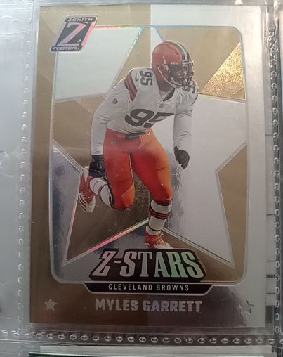 2022 Panini Zenith Football Z-Stars #ZS-9 Myles Garrett — front