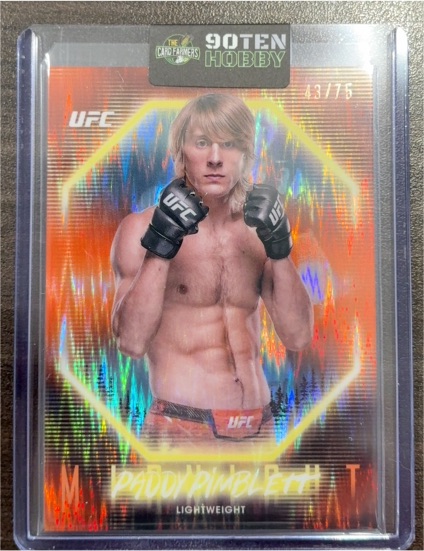 2025 Topps Midnight UFC #5 Paddy Pimblett — front
