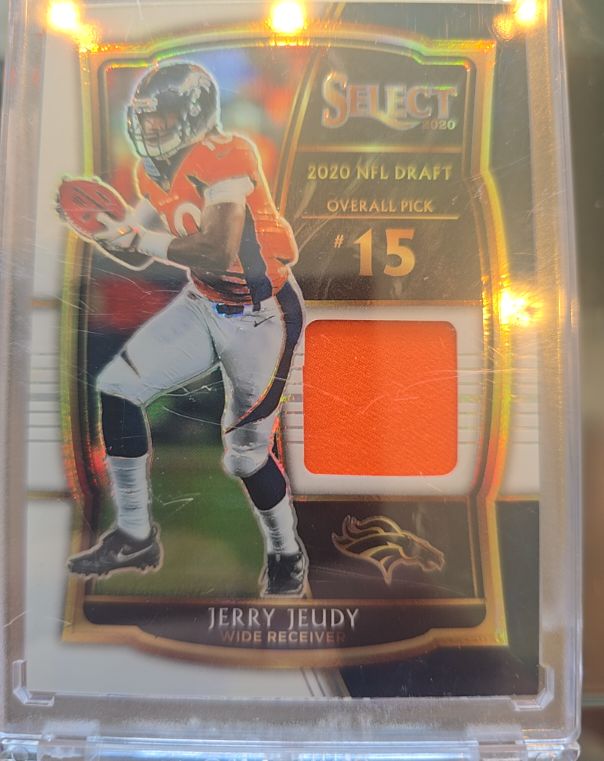 2020 Panini Select #DS-JJE Jerry Jeudy — front