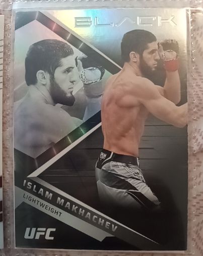 2022 Panini Chronicles UFC Black #220 Islam Makhachev — front