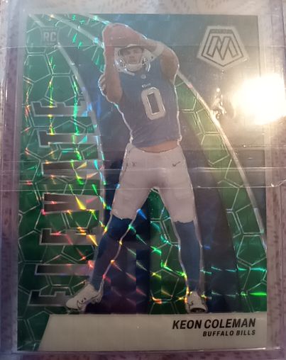 2024 Panini Mosaic #5 Keon Coleman Elevate Mosaic — front