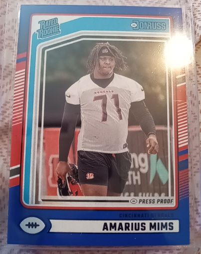 2024 Donruss #350 Amarius Mims — front