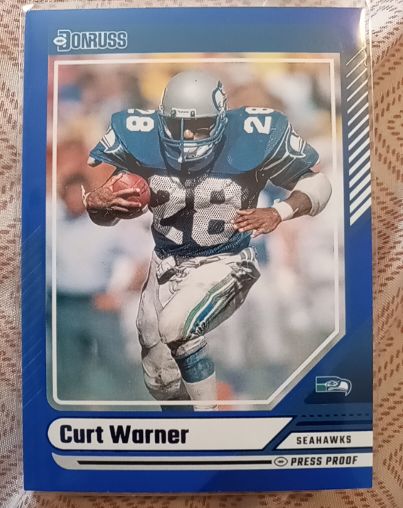 2024 Donruss #196 Curt Warner — front