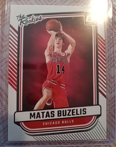 2024-25 Panini Donruss The Rookies #1 Matas Buzelis — front