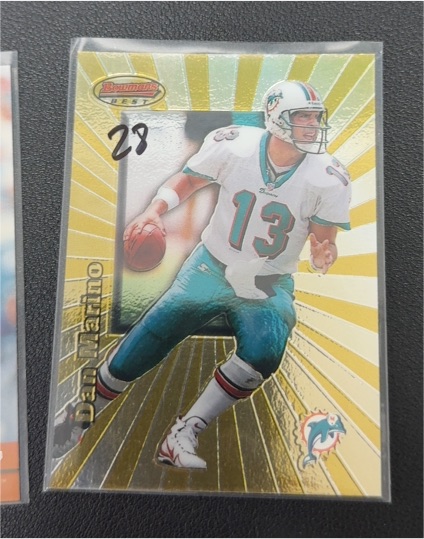 1998 Bowman's Best #80 Dan Marino — front