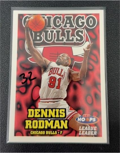 1997-98 SkyBox NBA Hoops #2 Dennis Rodman — front