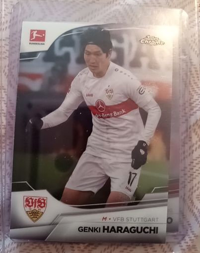 2023 Topps Chrome Bundesliga #92 Genki Haraguchi — front