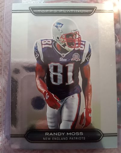 2010 Topps Platinum #150 Randy Moss — front
