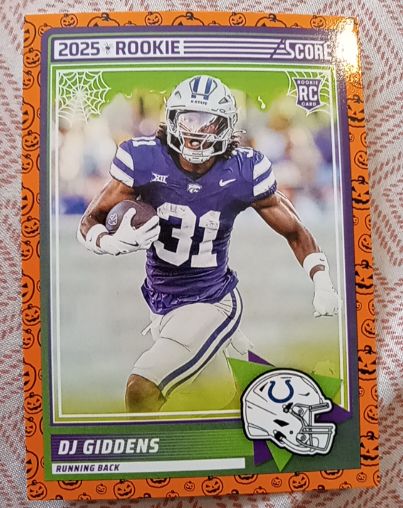 2025 Panini Score A Treat #95 DJ Giddens — front