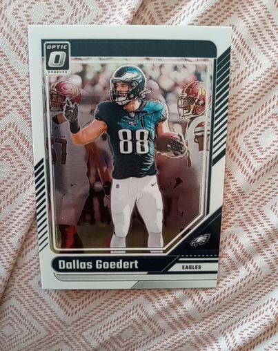 2024 Panini Donruss Optic #162 Dallas Goedert — front
