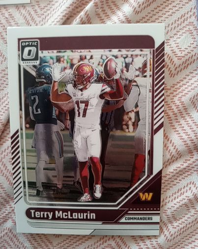 2024 Donruss Optic #196 Terry McLaurin — front