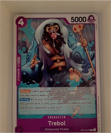 One Piece TCG OP10-070 Trebol — front