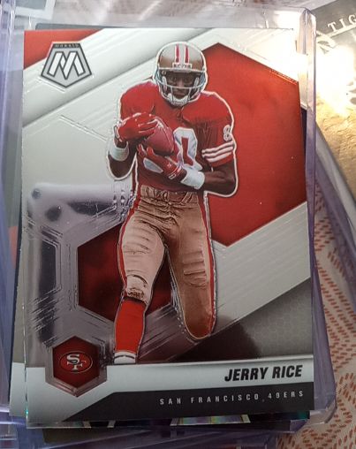 2021 Panini Mosaic #175 Jerry Rice — front