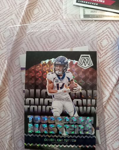 2024 Panini Mosaic Touchdown Masters #TM-CSN Courtland Sutton — front