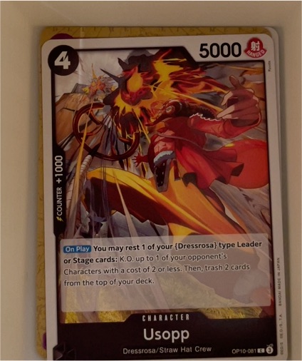 2025 One Piece Card Game OP10-081 Usopp — front