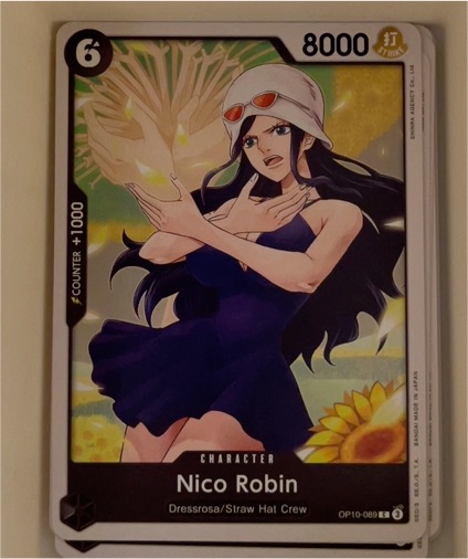 2025 One Piece Card Game OP10-089 Nico Robin — front