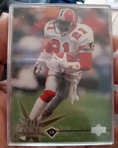 1997 Upper Deck #37 Deion Sanders — front