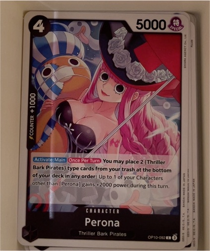 One Piece Card Game OP10-092 Perona — front