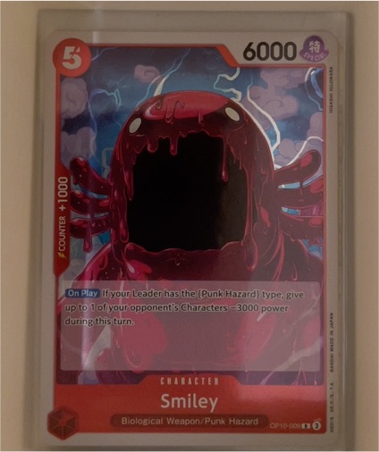 One Piece Card Game OP10-009 Smiley Royal Blood — front