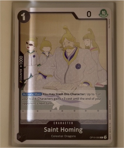One Piece Card Game OP10-093 Saint Homing — front