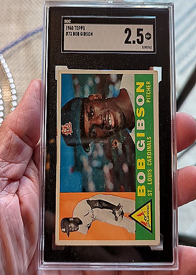 1960 Topps #73 Bob Gibson — front