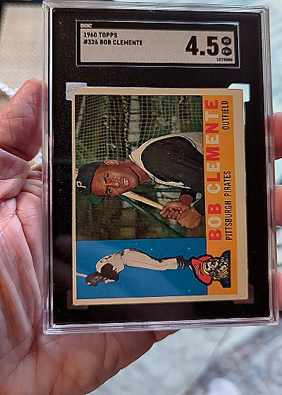 1960 Topps #326 Bob Clemente — front