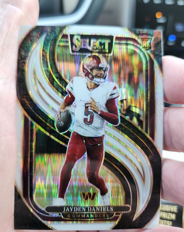 2024 Panini Select #112 Jayden Daniels — front