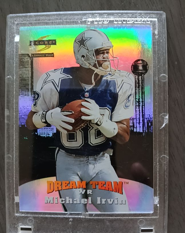 1996 Score Dream Team Michael Irvin — front