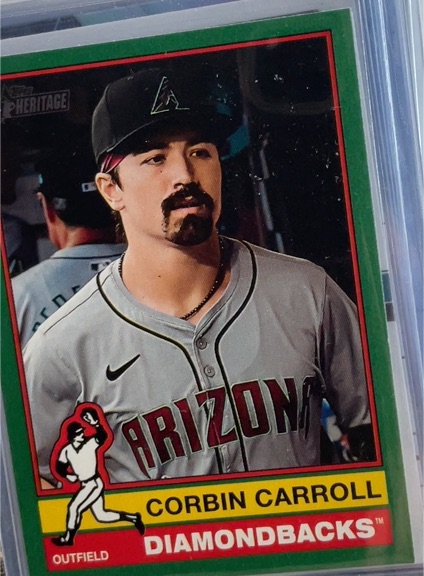 2025 Topps Heritage #232 Corbin Carroll — front