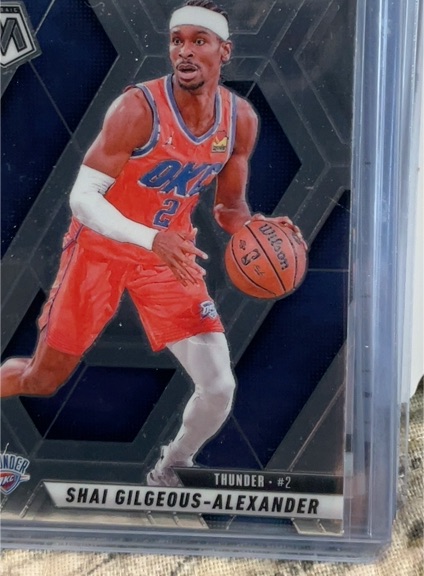 2019-20 Panini Mosaic #38 Shai Gilgeous-Alexander — front