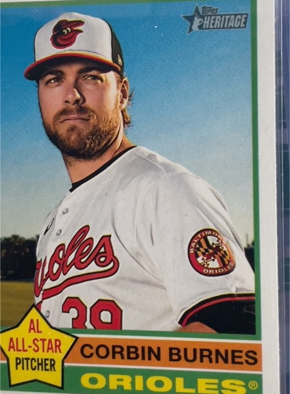 2025 Topps Heritage #140 Corbin Burnes — front