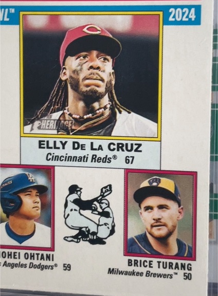 2025 Topps Heritage #197 Elly De La Cruz — front