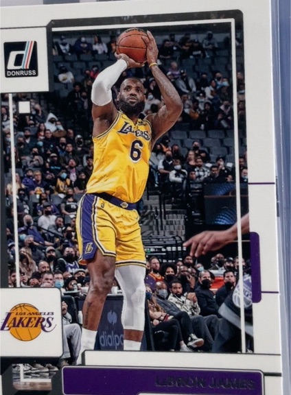 2022-23 Donruss #128 LeBron James — front