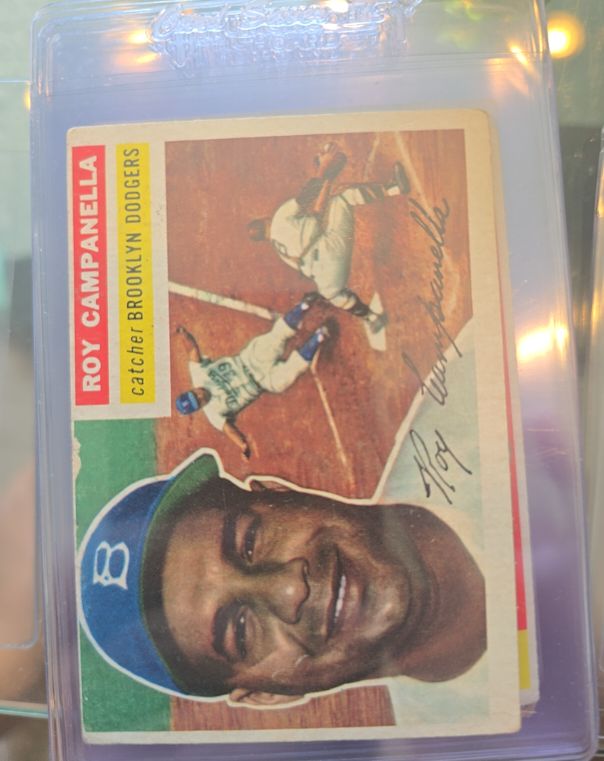 1956 Topps #101 Roy Campanella — front