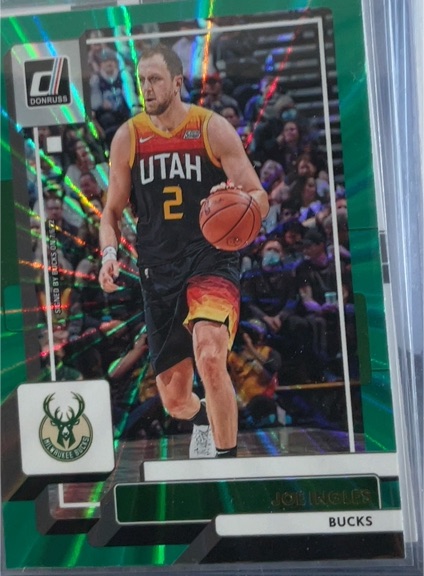 2022-23 Donruss #198 Joe Ingles Milwaukee Bucks — front