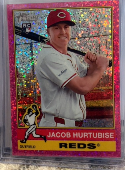 2025 Topps Heritage #124 Jacob Hurtubise — front
