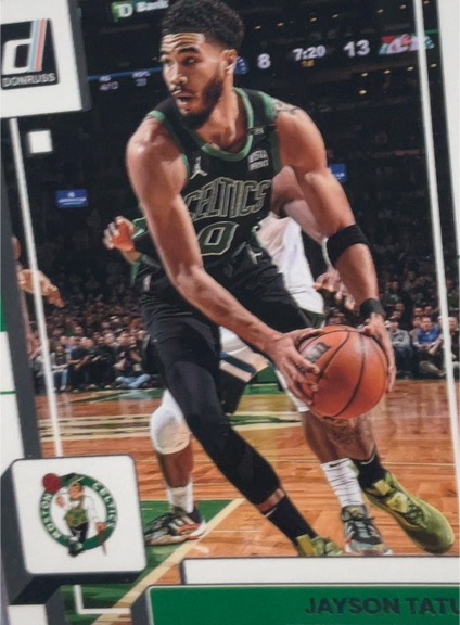 2022-23 Donruss #1 Jayson Tatum — front