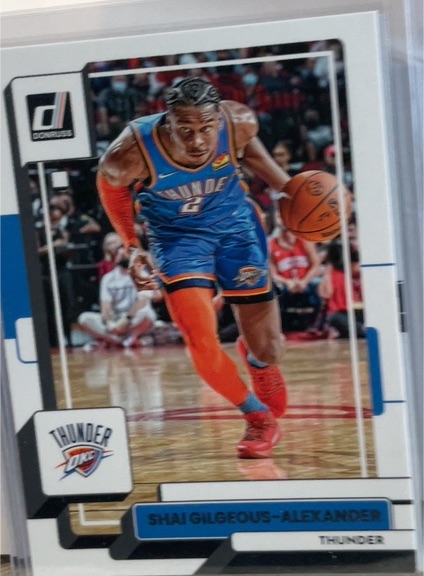 2022-23 Donruss #100 Shai Gilgeous-Alexander — front