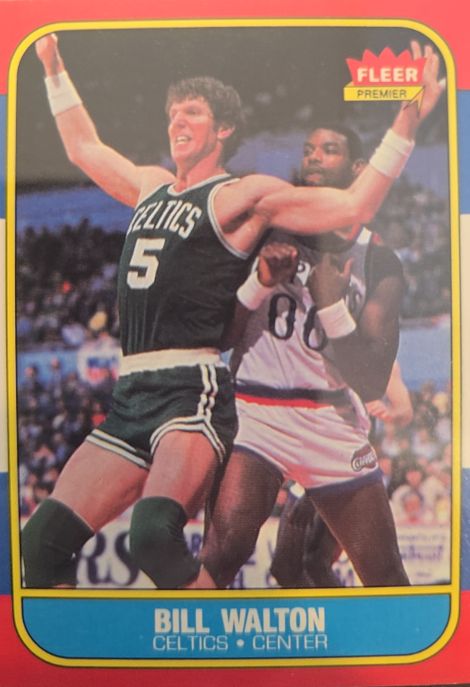 1986-87 Fleer #119 Bill Walton — front