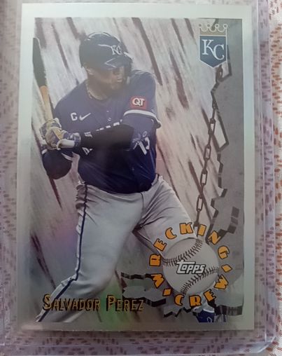 2024 Topps Archives #96WC-19 Salvador Perez Wrecking Crew — front
