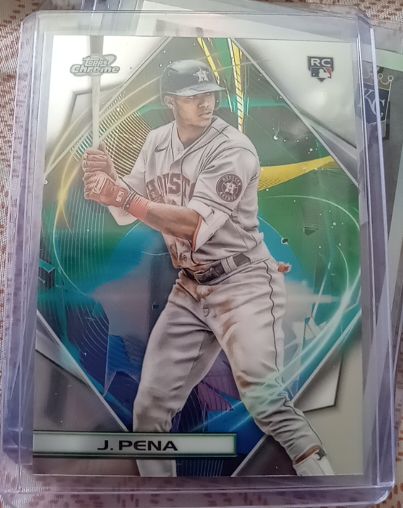 2022 Topps Cosmic Chrome #41 Jeremy Peña — front