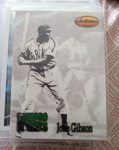 1993 The Ted Williams Card Company #105 Josh Gibson — front