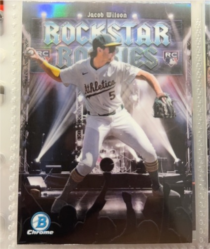 2025 Bowman Chrome #RR-16 Jacob Wilson Rockstar Rookies — front