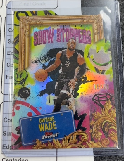 2024-25 Topps Finest Show Stoppers #S-15 Dwyane Wade — front