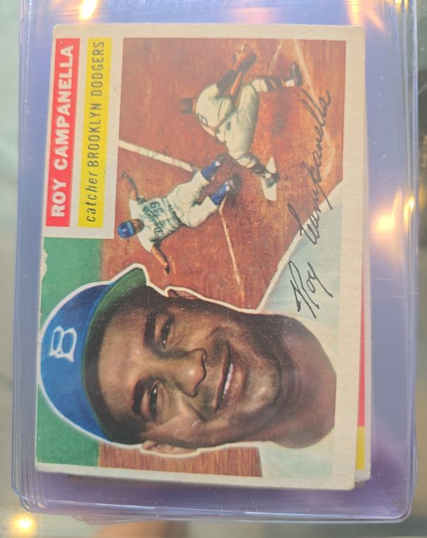 1956 Topps #101 Roy Campanella — front