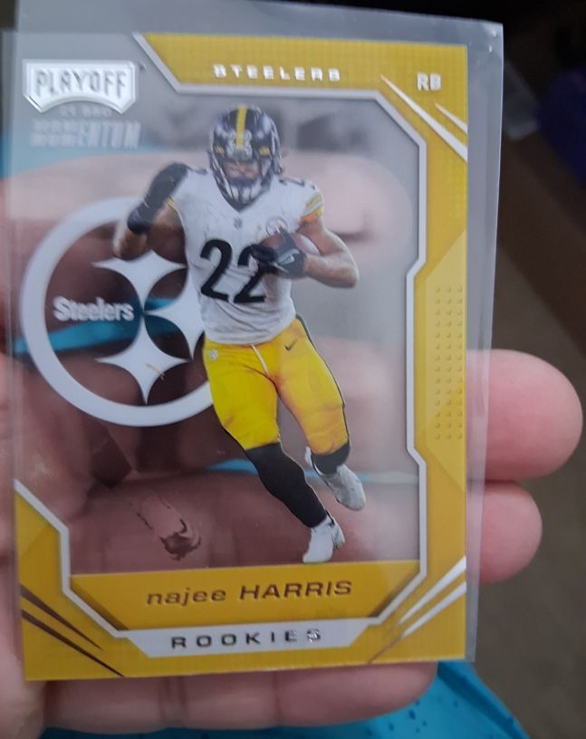 2021 Panini Chronicles Playoff Momentum Rookies #PMR-11 Najee Harris — front