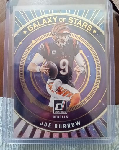 2024 Panini Donruss Galaxy of Stars #GOS-JBU Joe Burrow — front