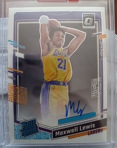 2023-24 Panini Donruss Optic #211 Maxwell Lewis — front