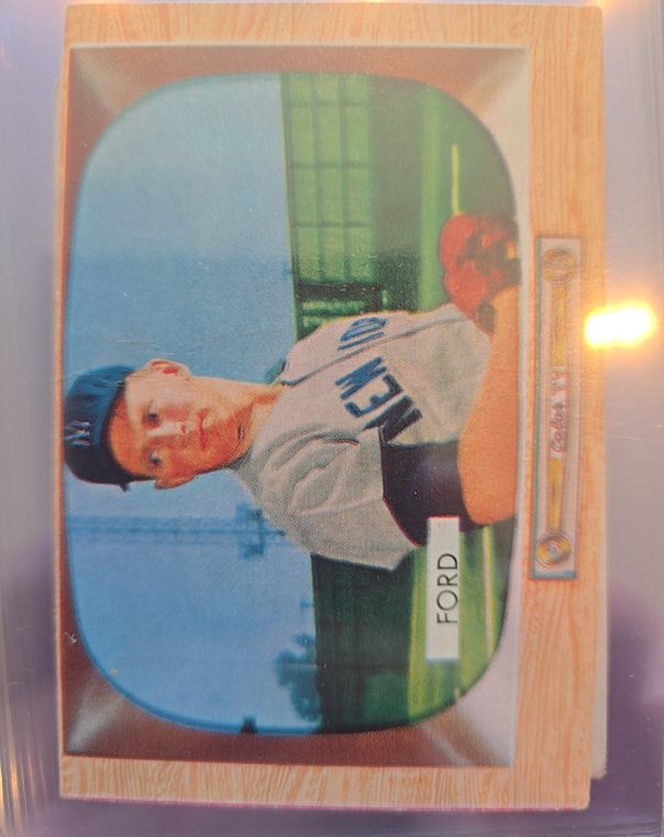 1955 Bowman #59 Whitey Ford — front