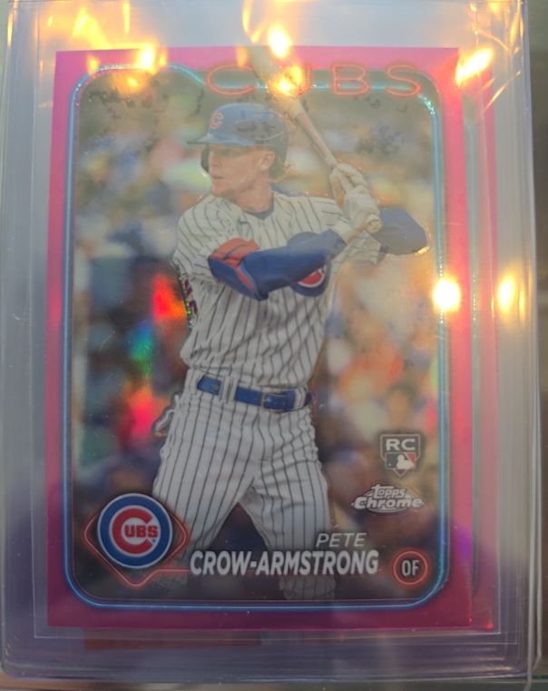 2024 Topps Chrome #16 Pete Crow-Armstrong — front